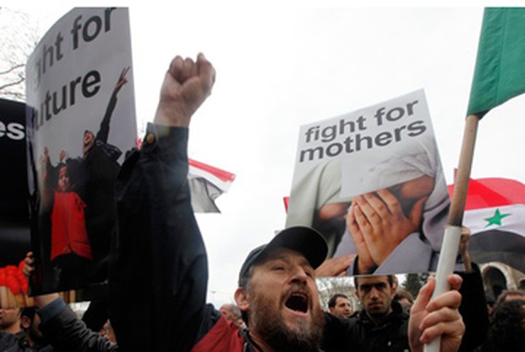 В Сирии число убитых демонстрантов возросло до 60