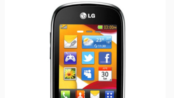 LG представил новый доступный мобильник