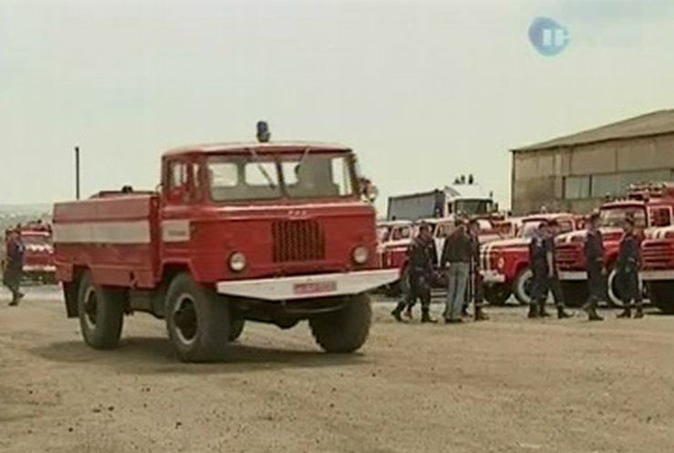На Буковине проверили уровень профессиональной подготовки пожарных