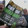 Ирландия встретила королеву Елизавету бомбами и протестами