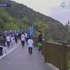 В Китае прошел марафон по хайкингу