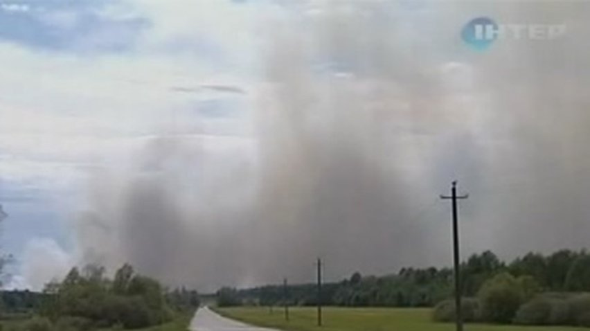На военном складе в Башкирии продолжаются взрывы