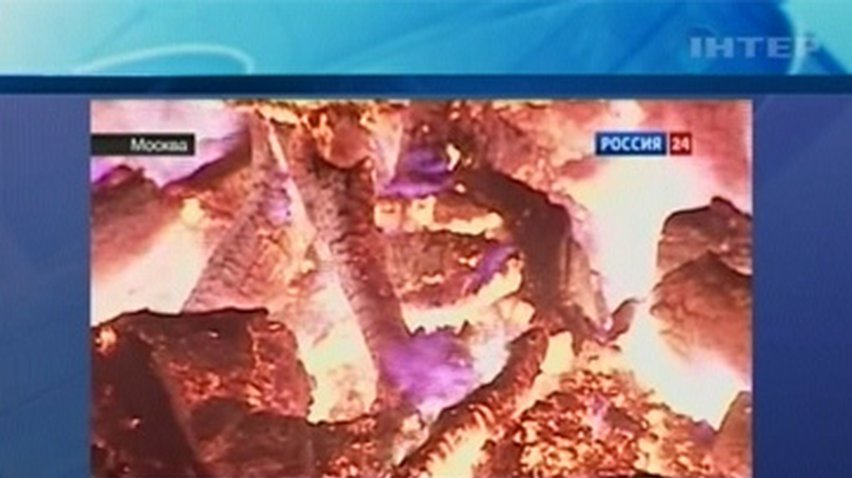 В Москве горел парк "Сокольники"