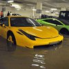 В Сингапуре затопило подземный паркинг с роскошными автомобилями