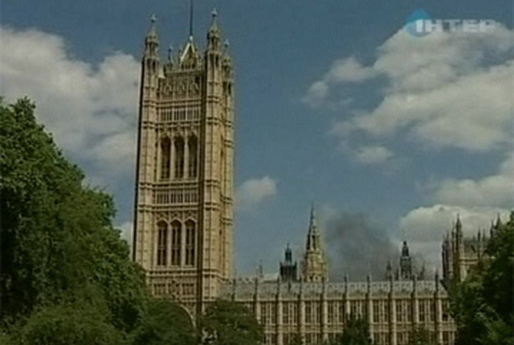 В историческом центре Лондона произошел сильный пожар