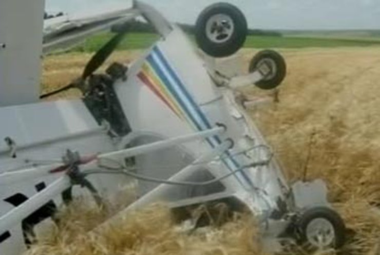 Самолет в Одесской области мог упасть из-за ошибки пилота - МЧС