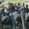 Милиция и казаки подрались из-за креста