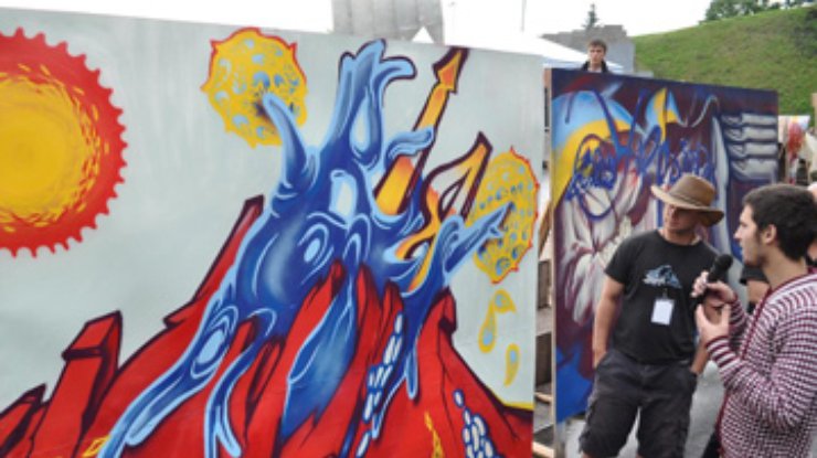 В Киеве определили лучших граффитчиков страны