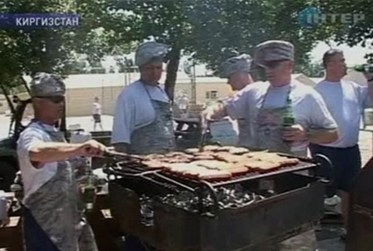 Военные США отметили День независимости в Кыргызстане