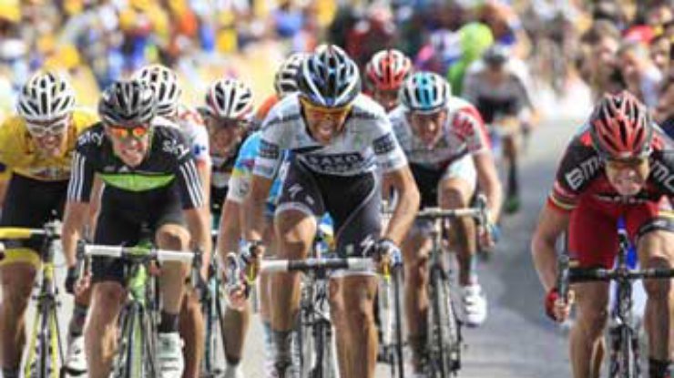 "Тур де Франс": 4-й этап за Эвансом