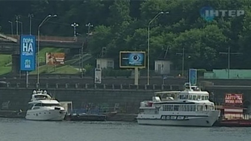 В Киеве проверят речной транспорт