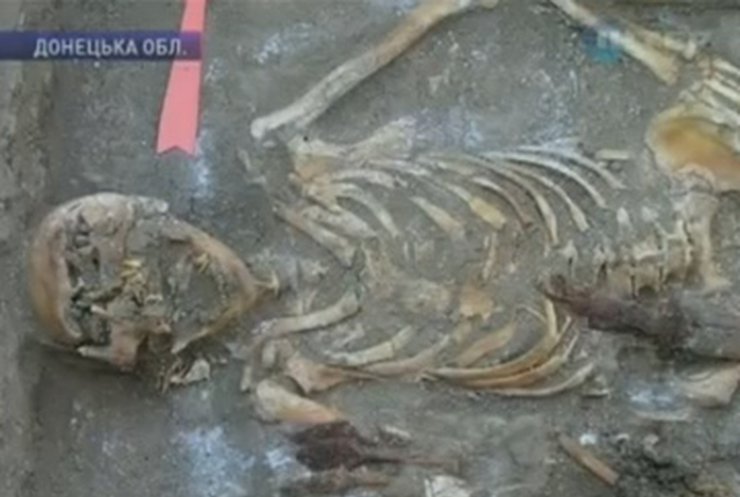 Археологи обнаружили останки половецкого воина в Донецкой области