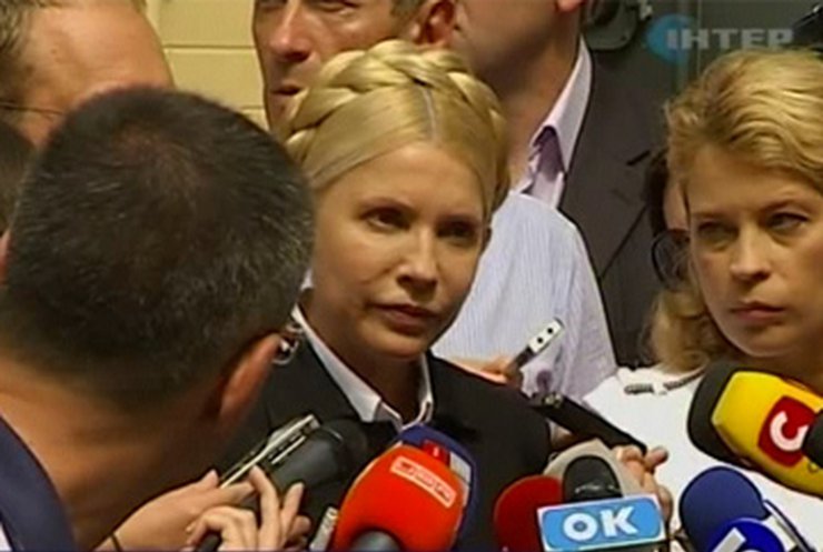 Судья отказался брать Тимошенко под стражу