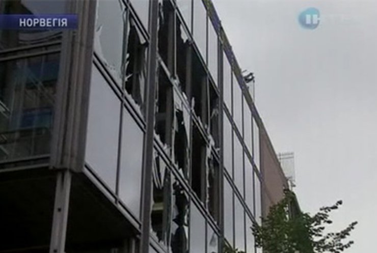 В Норвегии опубликовали видео взрыва в Осло