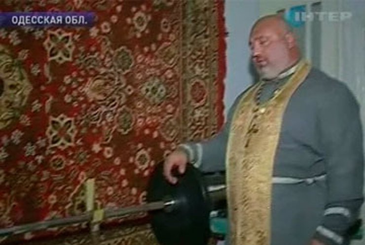 В Одесской области живет священник-пауэрлифтер