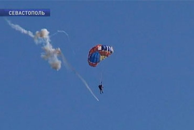 В Крым съехались десантники со всей Украины