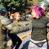 Демонстрации чилийских студентов разгоняют слезоточивым газом