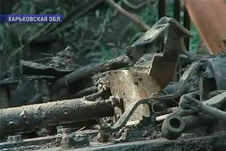 Под Харьковом нашли танк времен второй мировой