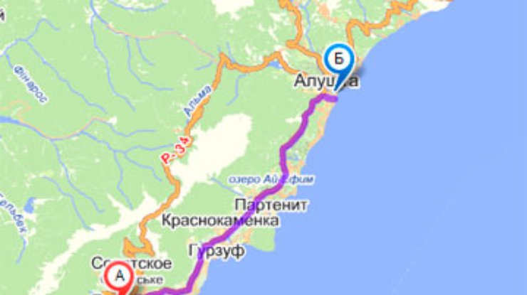 В Крыму образовалась многокилометровая пробка из-за аварии бензовоза