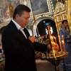 Янукович, Азаров и Литвин помолились за Украину