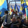 В парке Шевченко собралось до 3 тысяч сторонников оппозиции