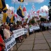 Представители оппозиции в Житомире провели праздничный митинг