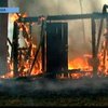 На смену урагану в США пришли лесные пожары