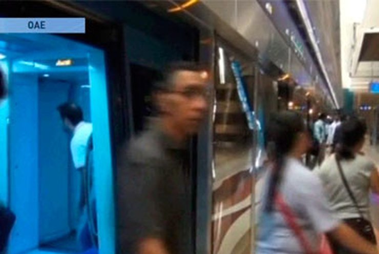 В Дубае открыли самое современное в мире метро