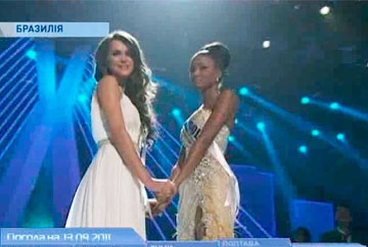 Украинка стала первой вице-мисс на конкурсе "Мисс Вселенная"