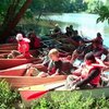 В Варшаве организовали катание на каяках