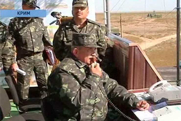 В Крыму начались военные учения "Адекватное реагирование"