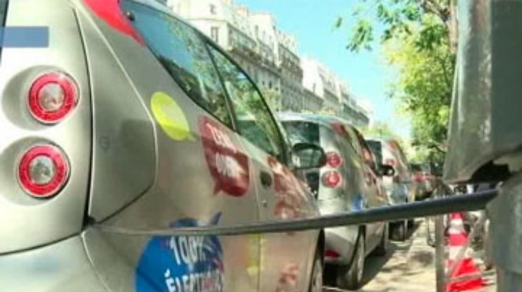 Парижан хотят пересадить на электрокары