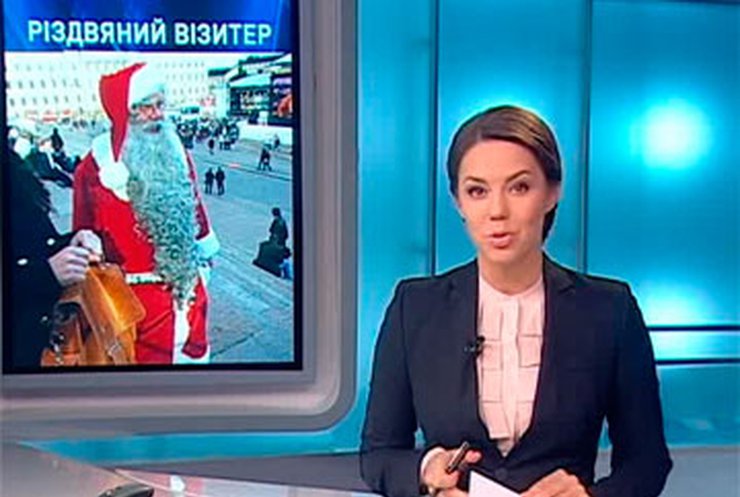 Дед Мороз навестил пациентов "Охматдета"