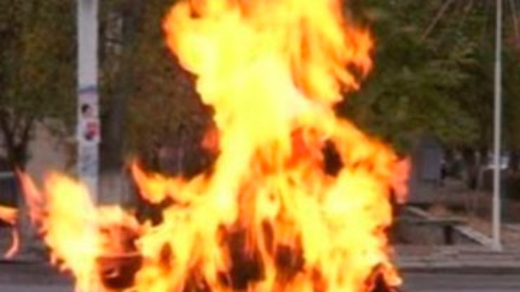 В Ривненской области мужчина совершил попытку самосожжения