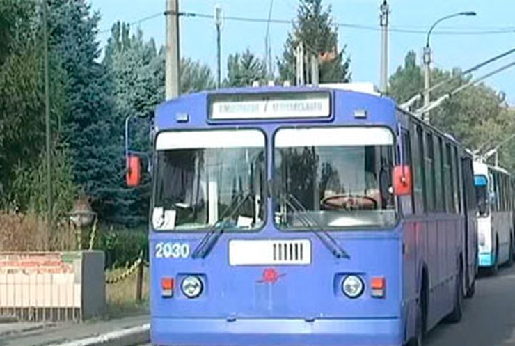 В Черкассах сокращают количество троллейбусов