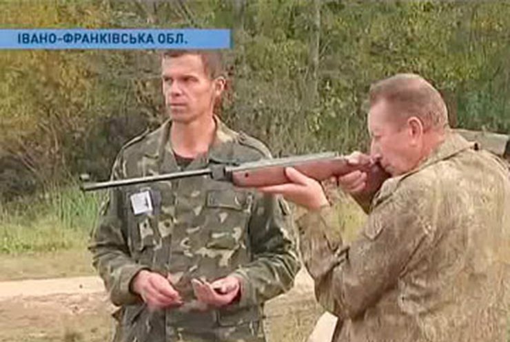 В Карпатах прошли соревнования егерей