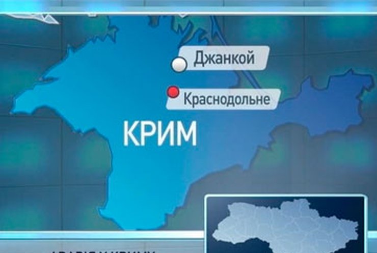 В Крыму столкнулись два автомобиля "Москвич"