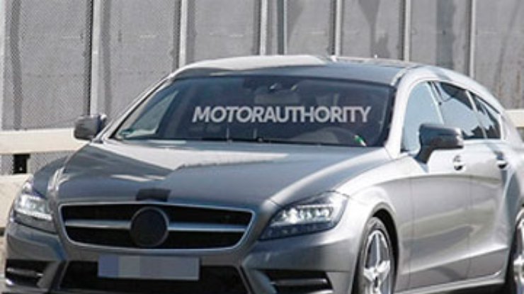 Mercedes-Benz проводит дорожные испытания универсала CLS