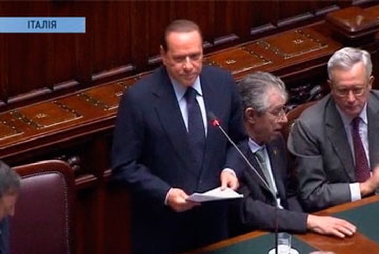 Парламент Италии сегодня определится с судьбой Берлускони