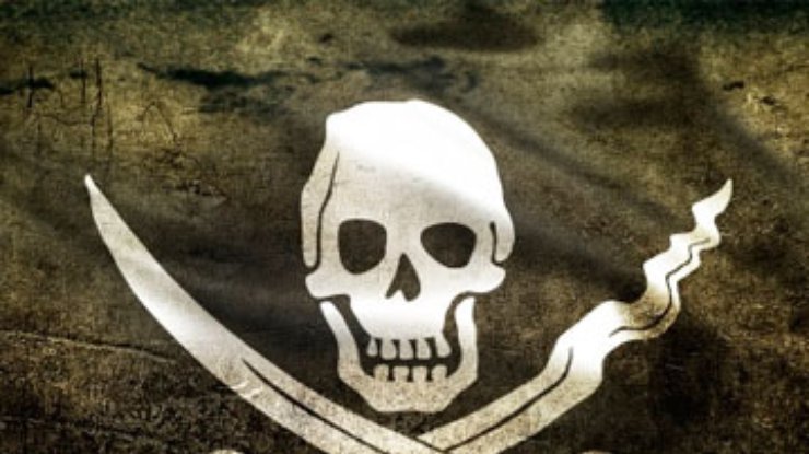 На крейсере "Аврора" вывешен пиратский флаг
