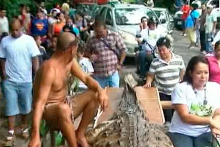 Костариканцы с почетом похоронили престарелого крокодила
