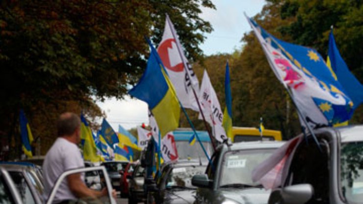 Организаторы АвтоМайдана говорят, что гаишники не дают им покоя