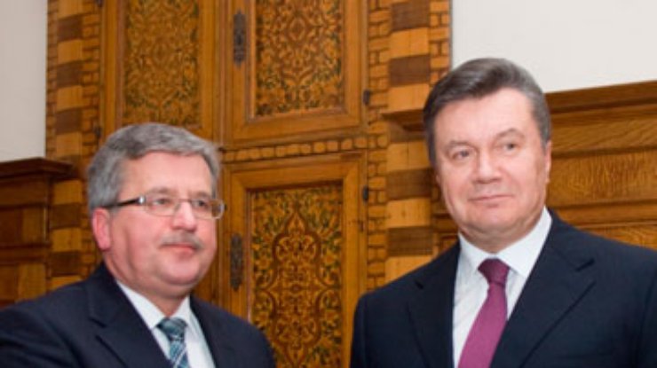 Президент Польши рассказал Януковичу, что с Тимошенко обходятся не по-европейски