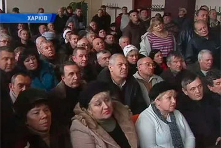 В Харькове чернобыльцы провели 5 часов в Пенсионном фонде