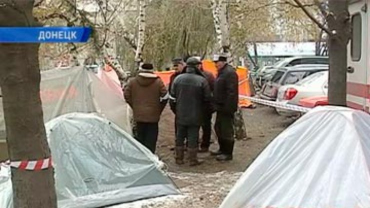 Еще одному голодающему чернобыльцу в Донецке стало плохо