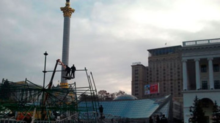 На Майдане милиция задержала без объяснений мужчину