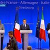Дефолт Италии будет означать крах евро, уверены Меркель и Саркози