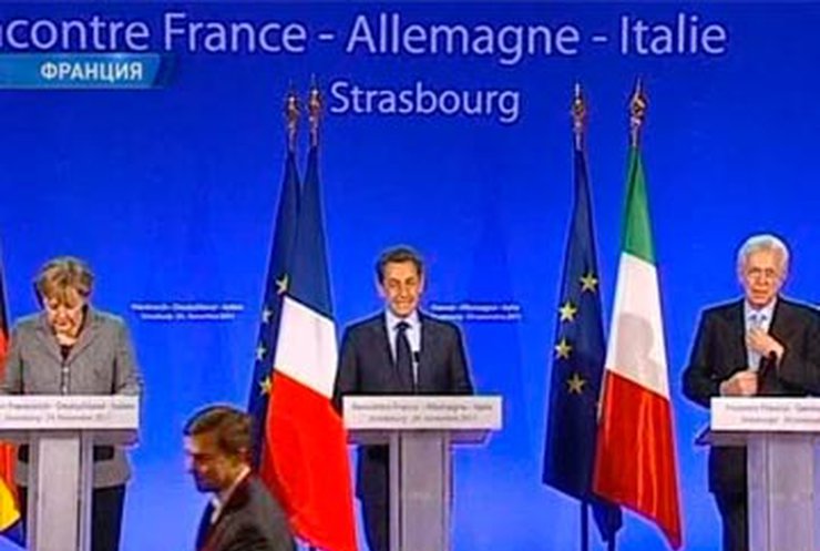 Дефолт Италии будет означать крах евро, уверены Меркель и Саркози