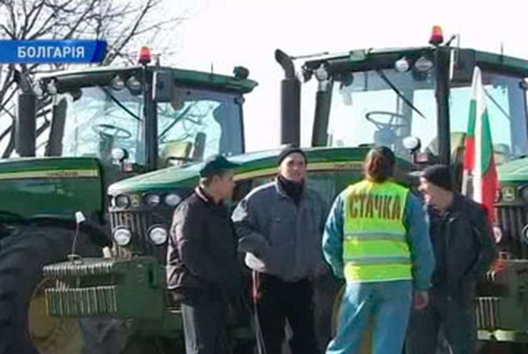 В Болгарии бастуют фермеры