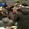 В Мариинском парке продолжают голодать чернобыльцы